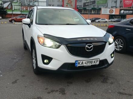 Белый Мазда СХ-5, объемом двигателя 2.5 л и пробегом 215 тыс. км за 13000 $, фото 1 на Automoto.ua