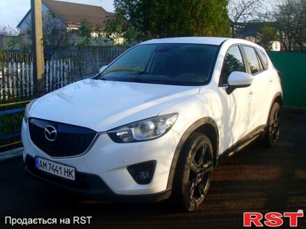 Білий Мазда СХ-5, об'ємом двигуна 2.2 л та пробігом 203 тис. км за 14800 $, фото 1 на Automoto.ua