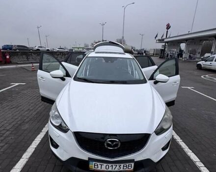 Белый Мазда СХ-5, объемом двигателя 2.5 л и пробегом 218 тыс. км за 14500 $, фото 1 на Automoto.ua