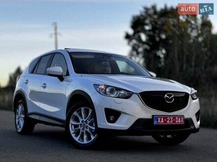 Белый Мазда СХ-5, объемом двигателя 2.2 л и пробегом 219 тыс. км за 14950 $, фото 1 на Automoto.ua