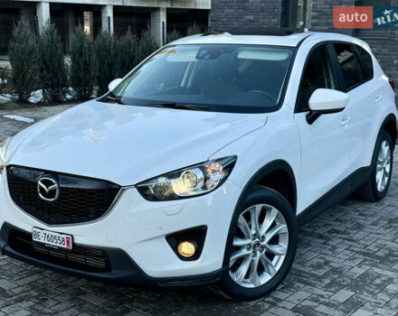 Белый Мазда СХ-5, объемом двигателя 2.2 л и пробегом 158 тыс. км за 14999 $, фото 1 на Automoto.ua