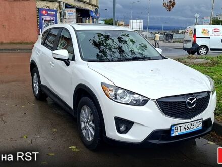 Белый Мазда СХ-5, объемом двигателя 2.5 л и пробегом 192 тыс. км за 13500 $, фото 1 на Automoto.ua