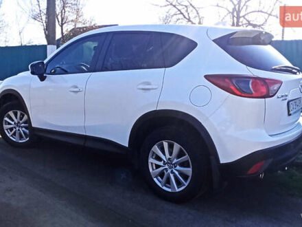 Белый Мазда СХ-5, объемом двигателя 2.2 л и пробегом 212 тыс. км за 15500 $, фото 1 на Automoto.ua