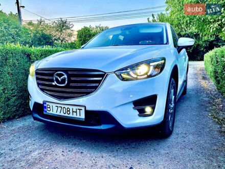 Белый Мазда СХ-5, объемом двигателя 2.2 л и пробегом 244 тыс. км за 15500 $, фото 1 на Automoto.ua