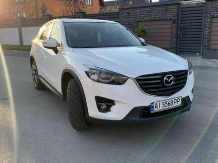 Белый Мазда СХ-5, объемом двигателя 2.5 л и пробегом 154 тыс. км за 12300 $, фото 1 на Automoto.ua