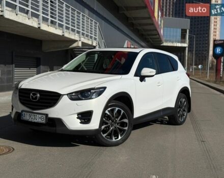 Белый Мазда СХ-5, объемом двигателя 2.5 л и пробегом 95 тыс. км за 18200 $, фото 1 на Automoto.ua