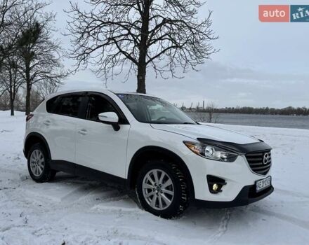 Белый Мазда СХ-5, объемом двигателя 2.49 л и пробегом 77 тыс. км за 14999 $, фото 1 на Automoto.ua