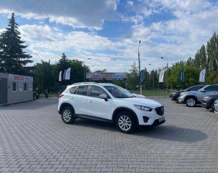 Белый Мазда СХ-5, объемом двигателя 2.5 л и пробегом 150 тыс. км за 13400 $, фото 1 на Automoto.ua