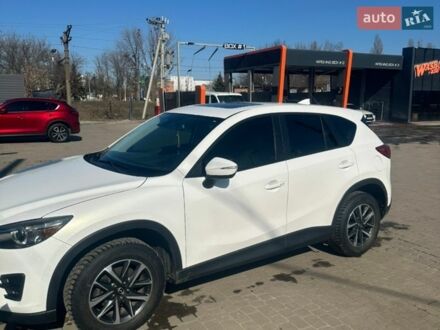 Белый Мазда СХ-5, объемом двигателя 2.49 л и пробегом 146 тыс. км за 15200 $, фото 1 на Automoto.ua