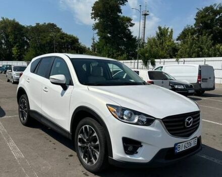 Белый Мазда СХ-5, объемом двигателя 2.5 л и пробегом 141 тыс. км за 16000 $, фото 1 на Automoto.ua