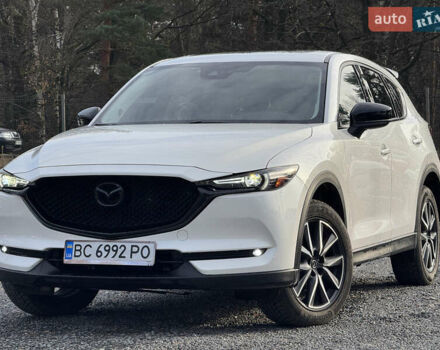 Белый Мазда СХ-5, объемом двигателя 2.5 л и пробегом 92 тыс. км за 18500 $, фото 1 на Automoto.ua