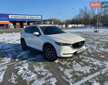Белый Мазда СХ-5, объемом двигателя 2.49 л и пробегом 105 тыс. км за 18900 $, фото 1 на Automoto.ua