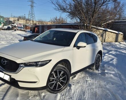 Белый Мазда СХ-5, объемом двигателя 2.5 л и пробегом 123 тыс. км за 18500 $, фото 1 на Automoto.ua