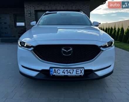 Белый Мазда СХ-5, объемом двигателя 2.5 л и пробегом 127 тыс. км за 18600 $, фото 1 на Automoto.ua
