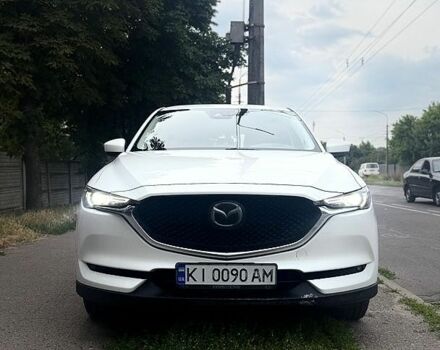 Белый Мазда СХ-5, объемом двигателя 2.49 л и пробегом 220 тыс. км за 18500 $, фото 1 на Automoto.ua