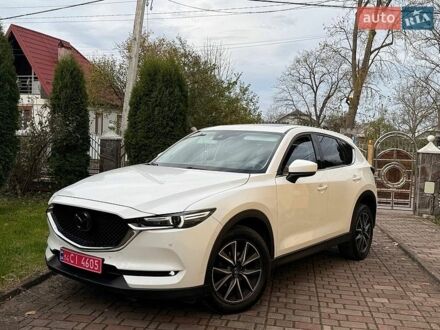 Белый Мазда СХ-5, объемом двигателя 2.2 л и пробегом 177 тыс. км за 21500 $, фото 1 на Automoto.ua