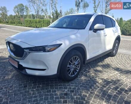 Белый Мазда СХ-5, объемом двигателя 2.5 л и пробегом 156 тыс. км за 17500 $, фото 1 на Automoto.ua