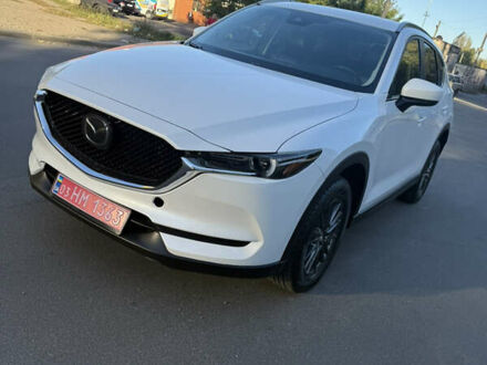 Белый Мазда СХ-5, объемом двигателя 2.5 л и пробегом 94 тыс. км за 18500 $, фото 1 на Automoto.ua