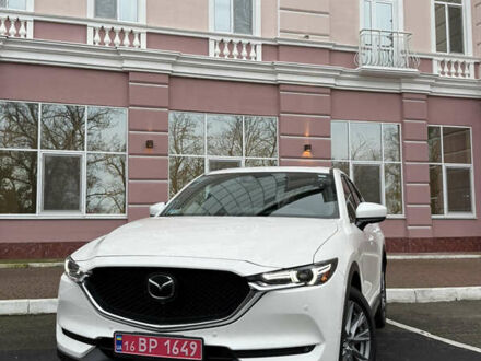 Белый Мазда СХ-5, объемом двигателя 2.5 л и пробегом 47 тыс. км за 25300 $, фото 1 на Automoto.ua