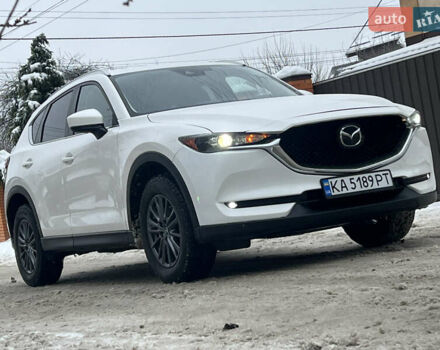 Белый Мазда СХ-5, объемом двигателя 2.5 л и пробегом 57 тыс. км за 19000 $, фото 1 на Automoto.ua