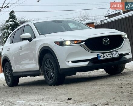 Белый Мазда СХ-5, объемом двигателя 2.5 л и пробегом 58 тыс. км за 19000 $, фото 1 на Automoto.ua