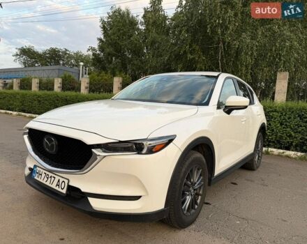 Белый Мазда СХ-5, объемом двигателя 2.5 л и пробегом 114 тыс. км за 19500 $, фото 1 на Automoto.ua
