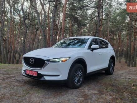 Белый Мазда СХ-5, объемом двигателя 2.5 л и пробегом 47 тыс. км за 18499 $, фото 1 на Automoto.ua