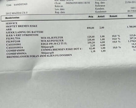 Черный Мазда СХ-5, объемом двигателя 2.2 л и пробегом 254 тыс. км за 13200 $, фото 51 на Automoto.ua