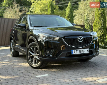Черный Мазда СХ-5, объемом двигателя 2.5 л и пробегом 169 тыс. км за 12950 $, фото 1 на Automoto.ua