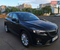 Черный Мазда СХ-5, объемом двигателя 2.5 л и пробегом 128 тыс. км за 15200 $, фото 1 на Automoto.ua