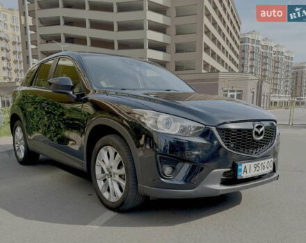 Черный Мазда СХ-5, объемом двигателя 2.19 л и пробегом 208 тыс. км за 15200 $, фото 2 на Automoto.ua