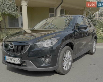 Черный Мазда СХ-5, объемом двигателя 2.19 л и пробегом 208 тыс. км за 15200 $, фото 3 на Automoto.ua