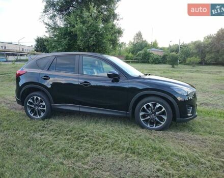 Черный Мазда СХ-5, объемом двигателя 2.2 л и пробегом 244 тыс. км за 17000 $, фото 1 на Automoto.ua
