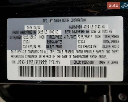 Мазда СХ-5 2020 у Дніпро (Дніпропетровську) на Automoto.ua Чорний Мазда СХ-5, об'ємом двигуна 2.49 л та пробігом 108 тис. км за 5100 $, фото 11 на Automoto.ua