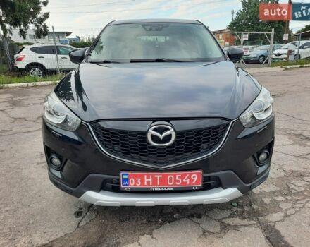 Черный Мазда СХ-5, объемом двигателя 2.2 л и пробегом 258 тыс. км за 14400 $, фото 1 на Automoto.ua