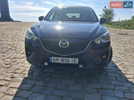 Черный Мазда СХ-5, объемом двигателя 2.2 л и пробегом 174 тыс. км за 12800 $, фото 1 на Automoto.ua