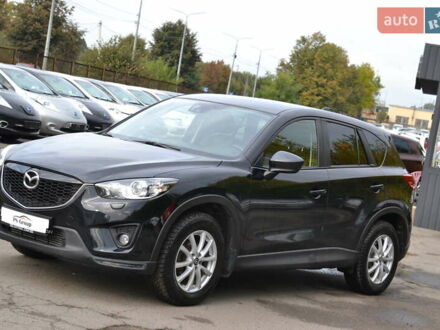 Черный Мазда СХ-5, объемом двигателя 2.2 л и пробегом 186 тыс. км за 12999 $, фото 1 на Automoto.ua