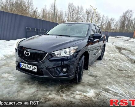 Черный Мазда СХ-5, объемом двигателя 2.2 л и пробегом 195 тыс. км за 15500 $, фото 1 на Automoto.ua