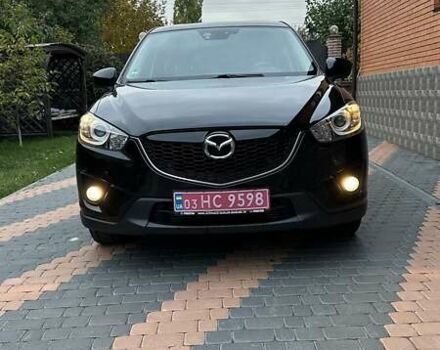 Черный Мазда СХ-5, объемом двигателя 2.2 л и пробегом 199 тыс. км за 13950 $, фото 1 на Automoto.ua