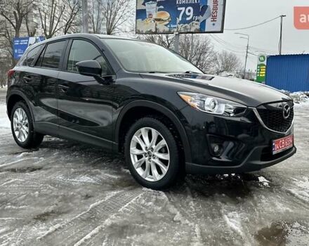 Черный Мазда СХ-5, объемом двигателя 2.5 л и пробегом 81 тыс. км за 14800 $, фото 1 на Automoto.ua