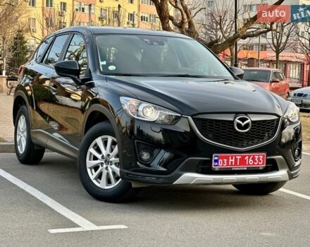 Черный Мазда СХ-5, объемом двигателя 2.2 л и пробегом 129 тыс. км за 13999 $, фото 1 на Automoto.ua
