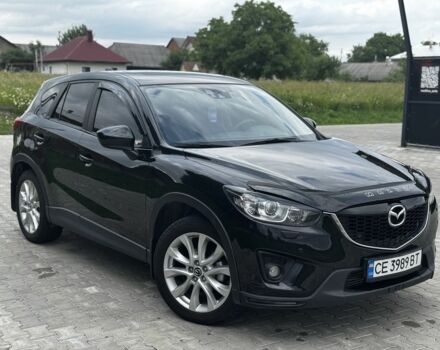 Черный Мазда СХ-5, объемом двигателя 2.2 л и пробегом 218 тыс. км за 11400 $, фото 1 на Automoto.ua