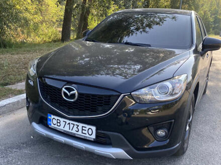 Черный Мазда СХ-5, объемом двигателя 2.2 л и пробегом 165 тыс. км за 14500 $, фото 1 на Automoto.ua