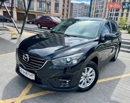 Черный Мазда СХ-5, объемом двигателя 2.5 л и пробегом 195 тыс. км за 15950 $, фото 1 на Automoto.ua