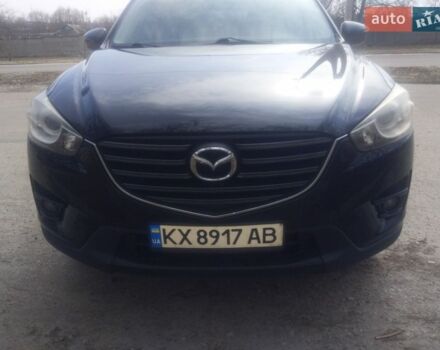 Черный Мазда СХ-5, объемом двигателя 2.5 л и пробегом 214 тыс. км за 16500 $, фото 1 на Automoto.ua