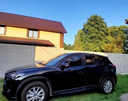 Черный Мазда СХ-5, объемом двигателя 2.5 л и пробегом 91 тыс. км за 14200 $, фото 1 на Automoto.ua
