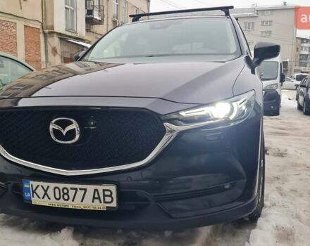 Черный Мазда СХ-5, объемом двигателя 2.5 л и пробегом 101 тыс. км за 22000 $, фото 1 на Automoto.ua