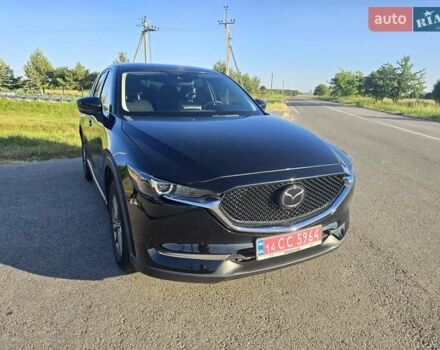 Черный Мазда СХ-5, объемом двигателя 2.5 л и пробегом 105 тыс. км за 16450 $, фото 1 на Automoto.ua