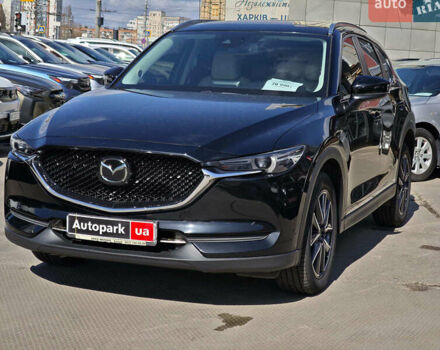 Черный Мазда СХ-5, объемом двигателя 2.5 л и пробегом 59 тыс. км за 20990 $, фото 1 на Automoto.ua