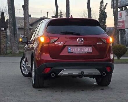 Красный Мазда СХ-5, объемом двигателя 2.2 л и пробегом 190 тыс. км за 13500 $, фото 1 на Automoto.ua